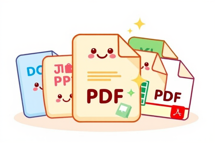 여러가지 컴퓨터 파일 형식과 PDF
